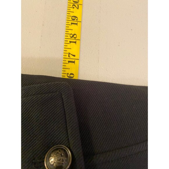 Talbots Black Double-Breasted Jacket Blazer Size 2 - Picture 8 of 9